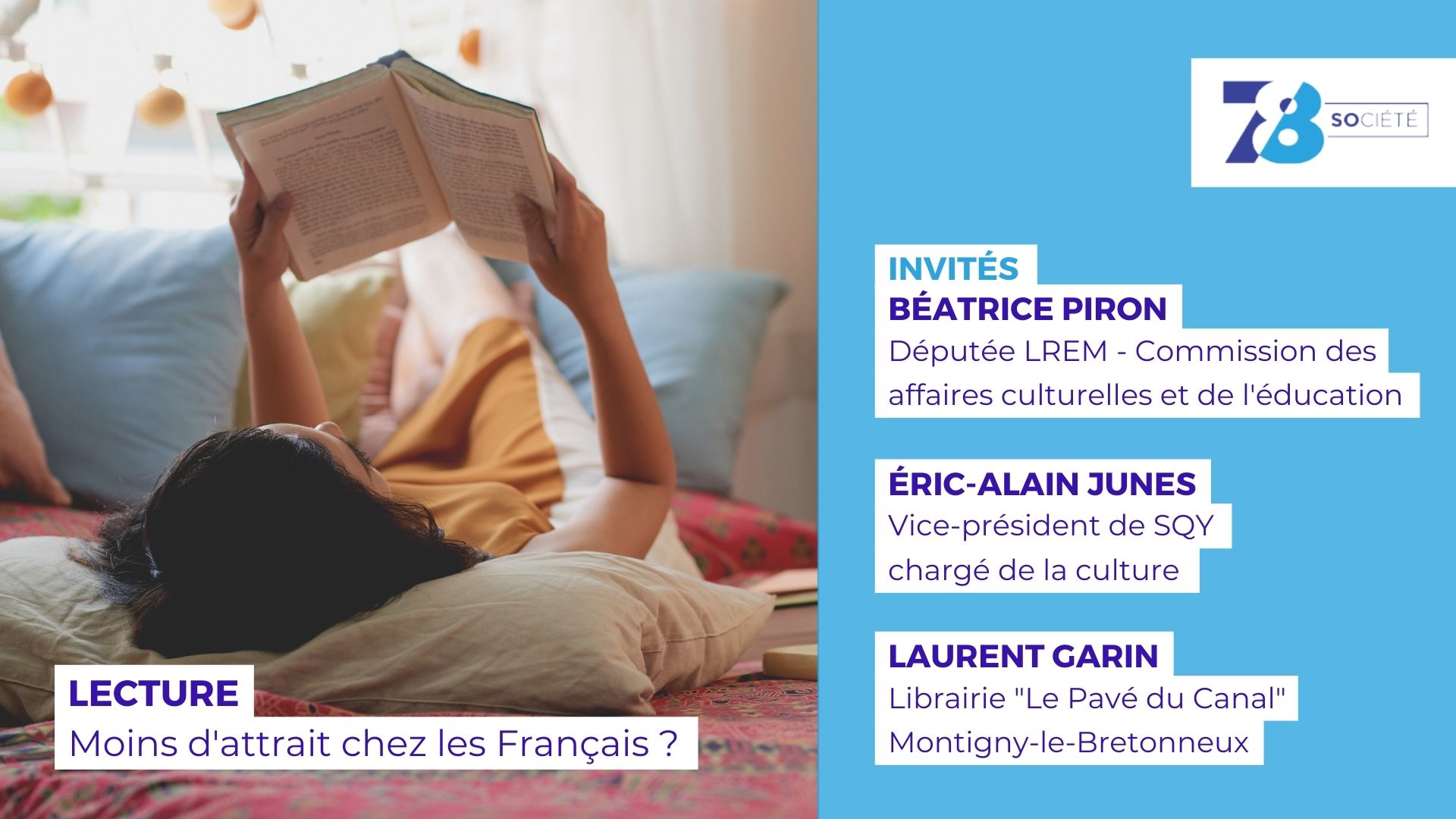 7/8 Société. Lecture : moins d’attrait chez les Français ?