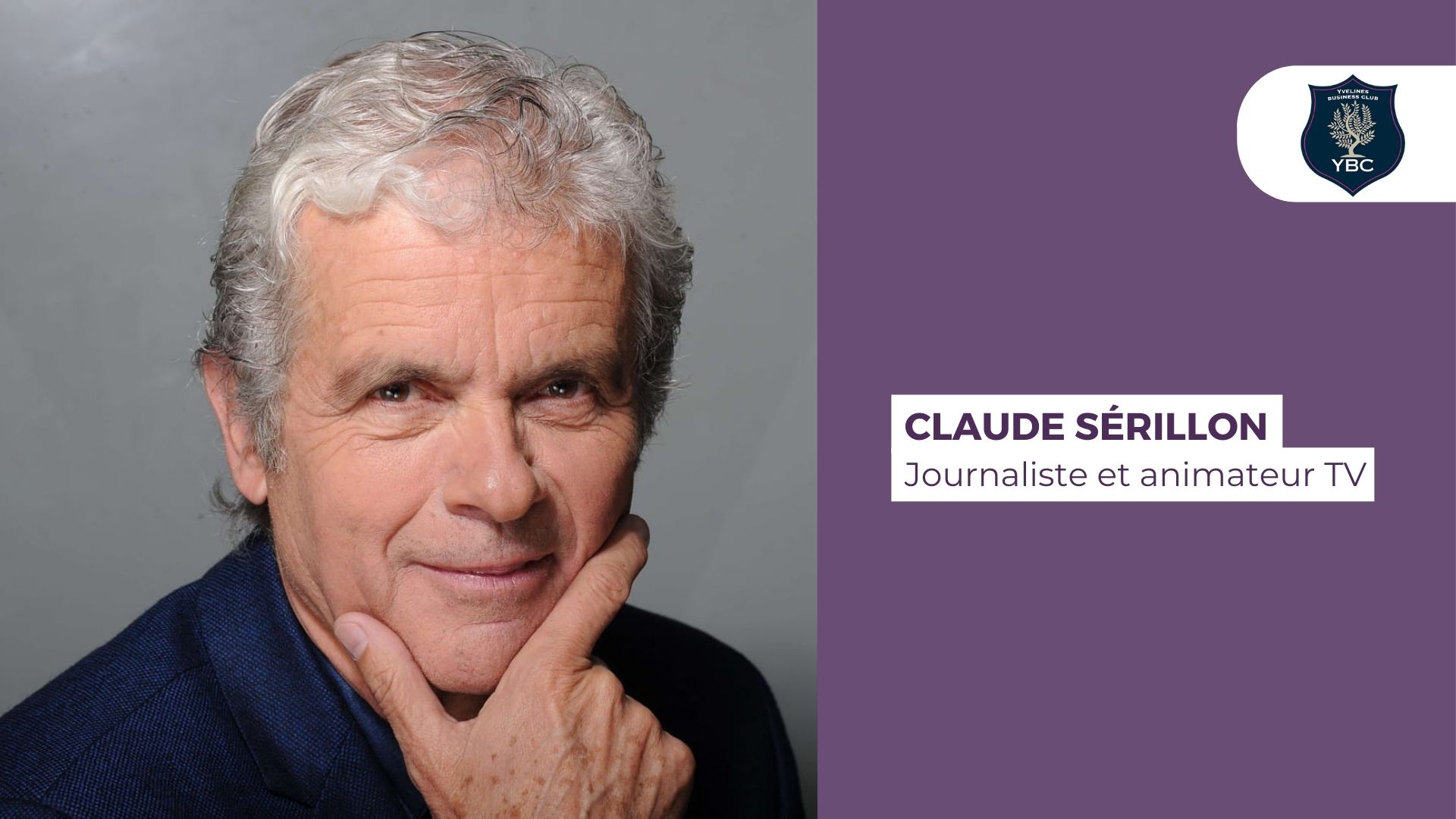 YBC. Claude Sérillon, journaliste.